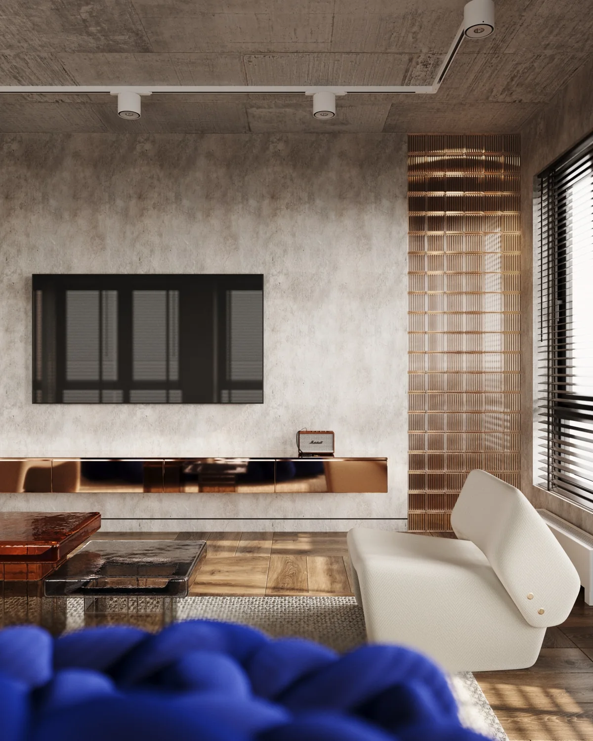 Raw Blue interior visualization 1