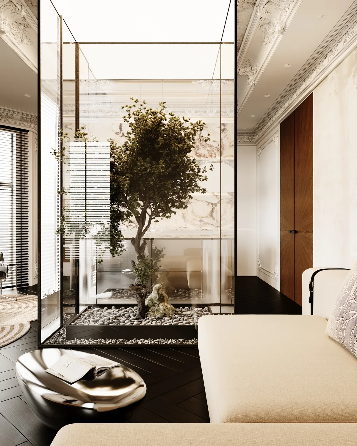 Courtyard Residence interior visualization 6