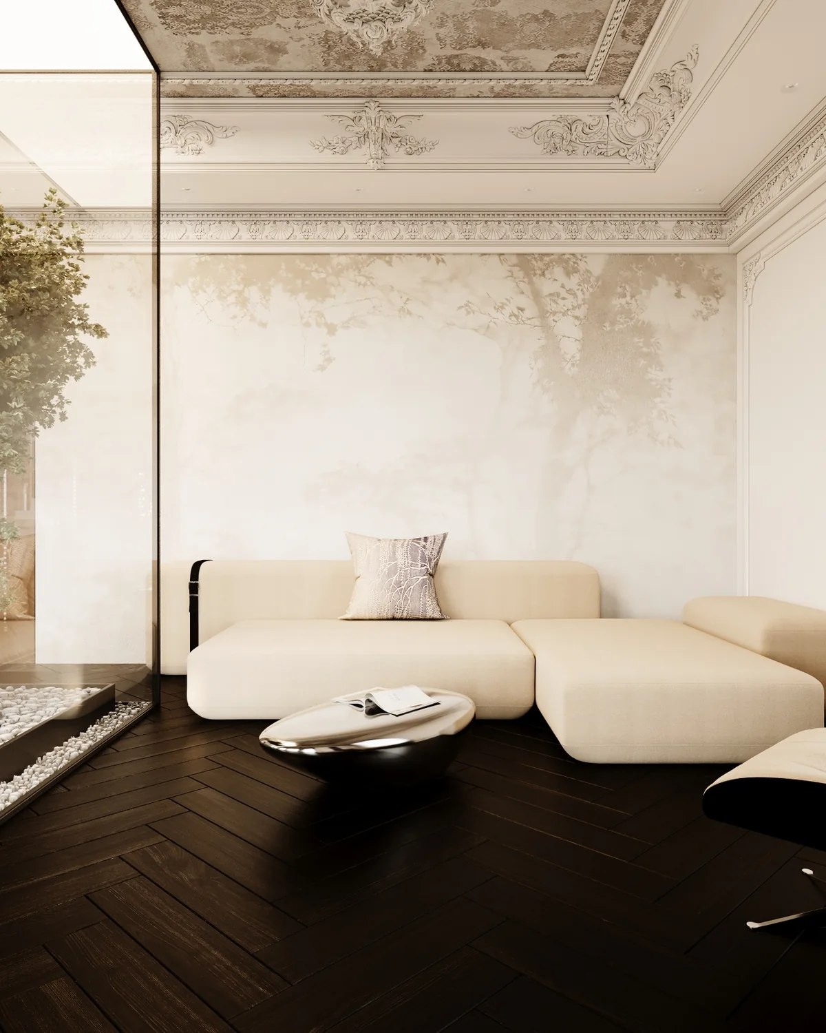 Courtyard Residence interior visualization 7