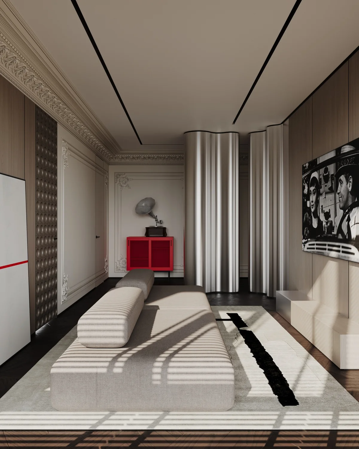 Graphic Living interior visualization 4