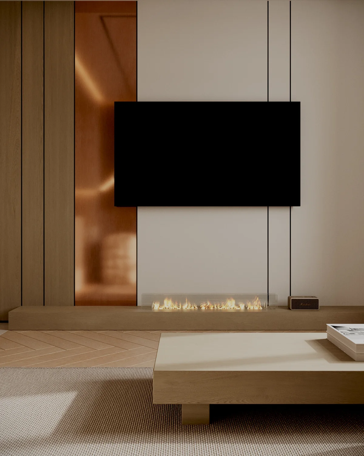 Soft Residence interior visualization 4